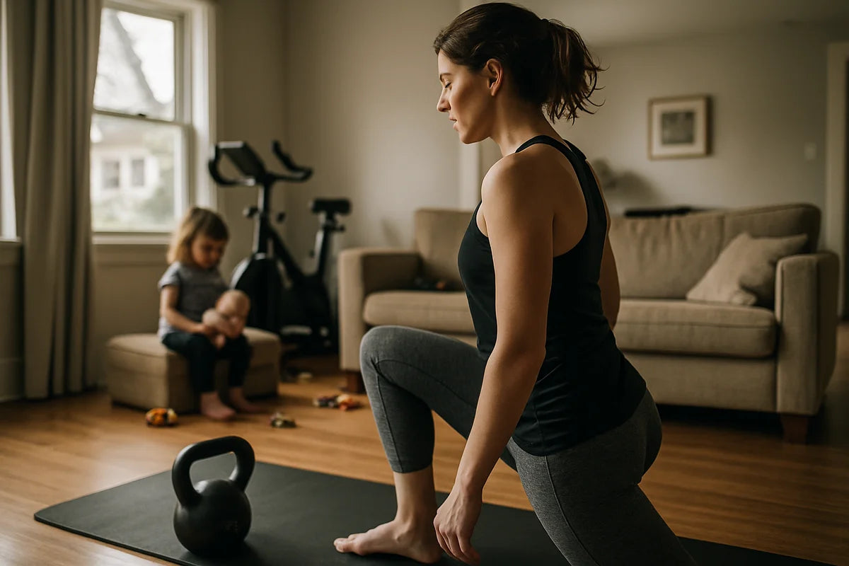 Busy Mom, New to Fitness: Workout Routines That Fit Real Life - professional photograph