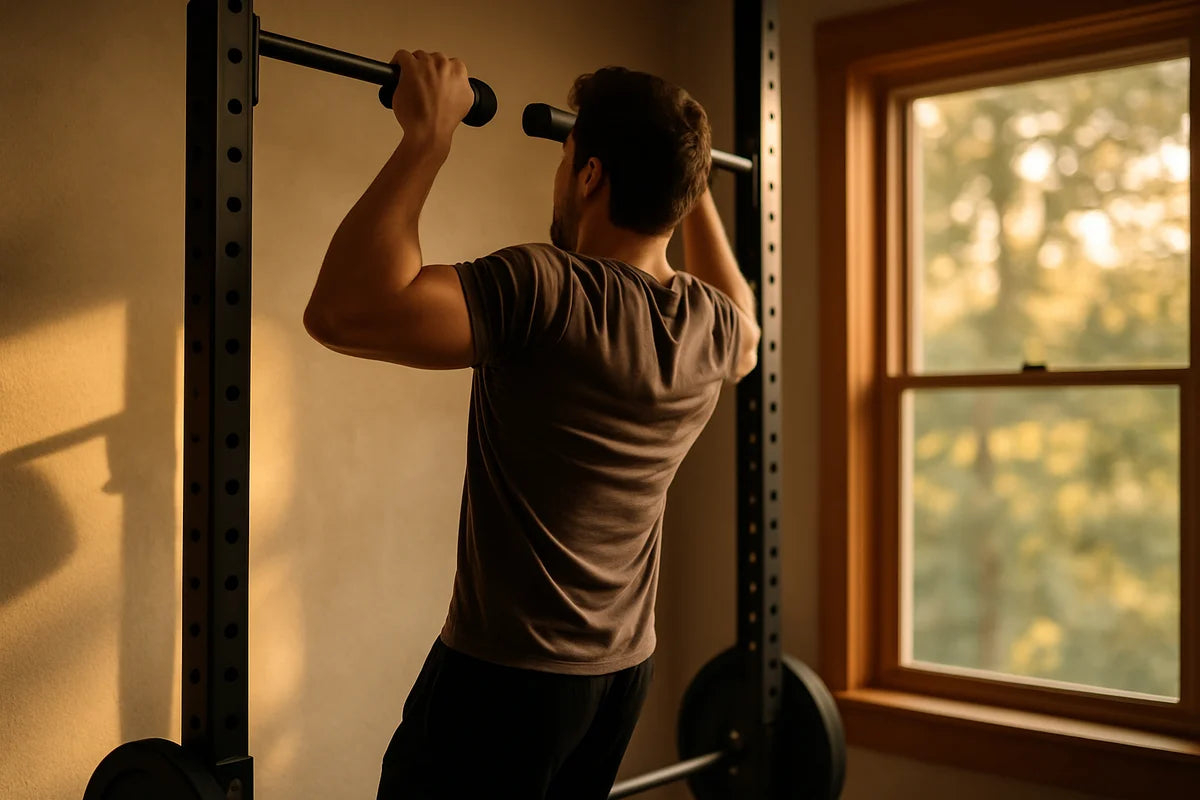 Neutral Grip Pull Up: The Back Builder Your Elbows Will Thank You For - professional photograph