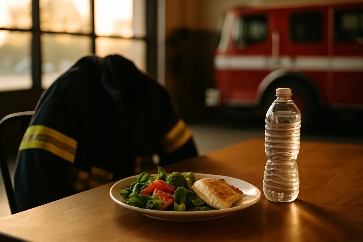 Eat Like You Train: Healthy Eating for Firefighter Physical Fitness Tests - professional photograph