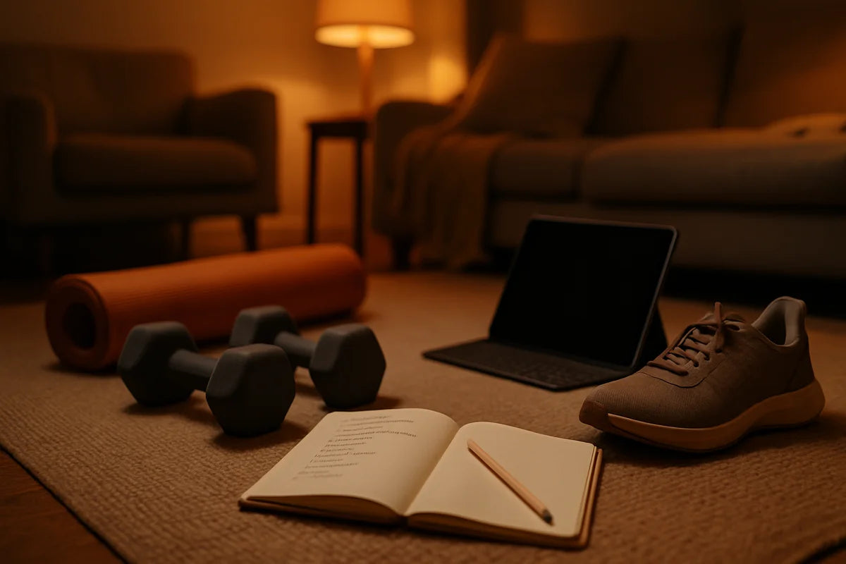 Start Strong at Home: A Beginner Workout Plan You Can Stick With - professional photograph