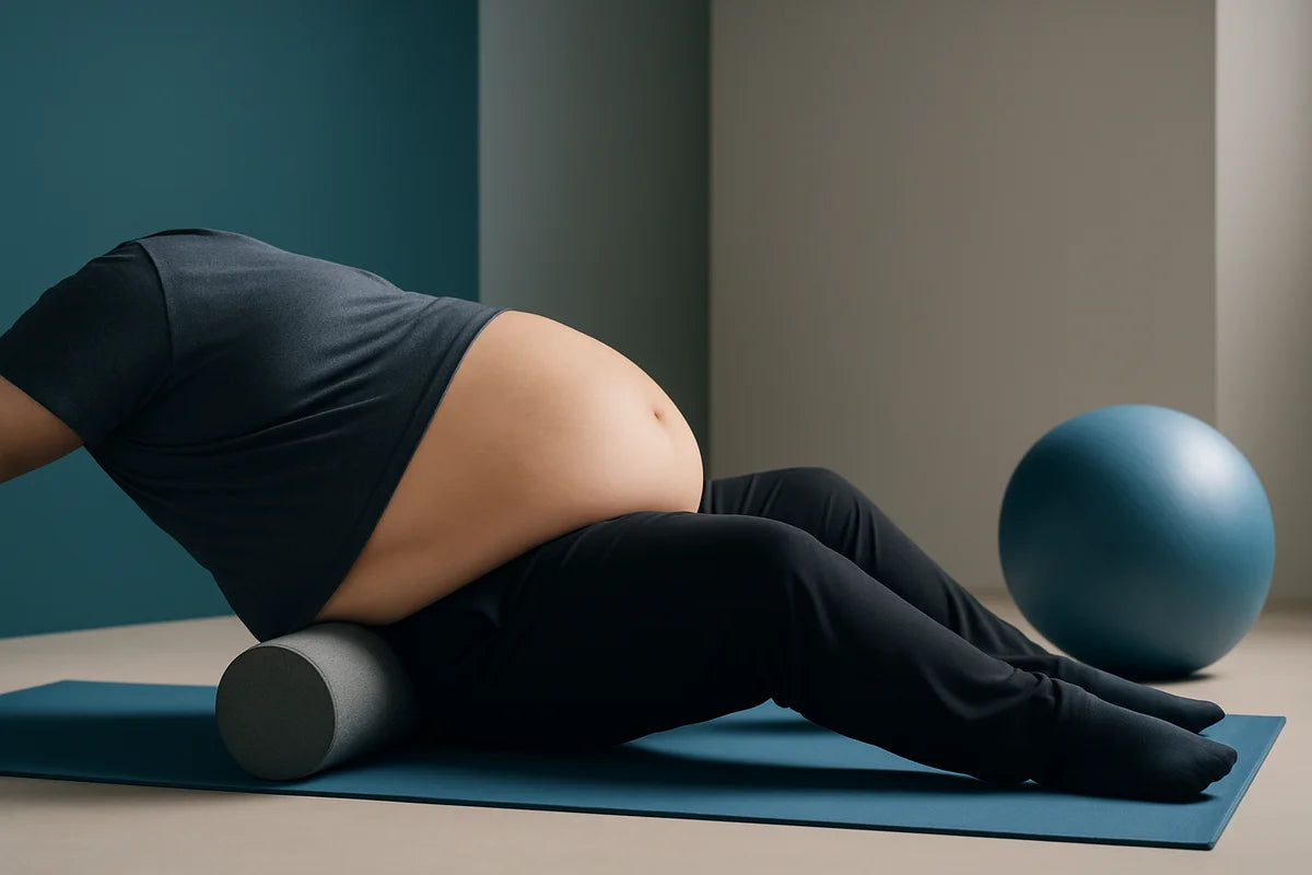 Safe Core Exercises for Obese Beginners Who Carry Weight in the Belly and Feel It in the Back - professional photograph