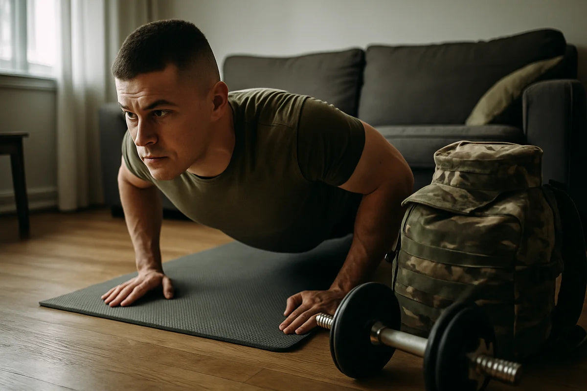 Home Workouts That Get You Ready for Military Boot Camp - professional photograph