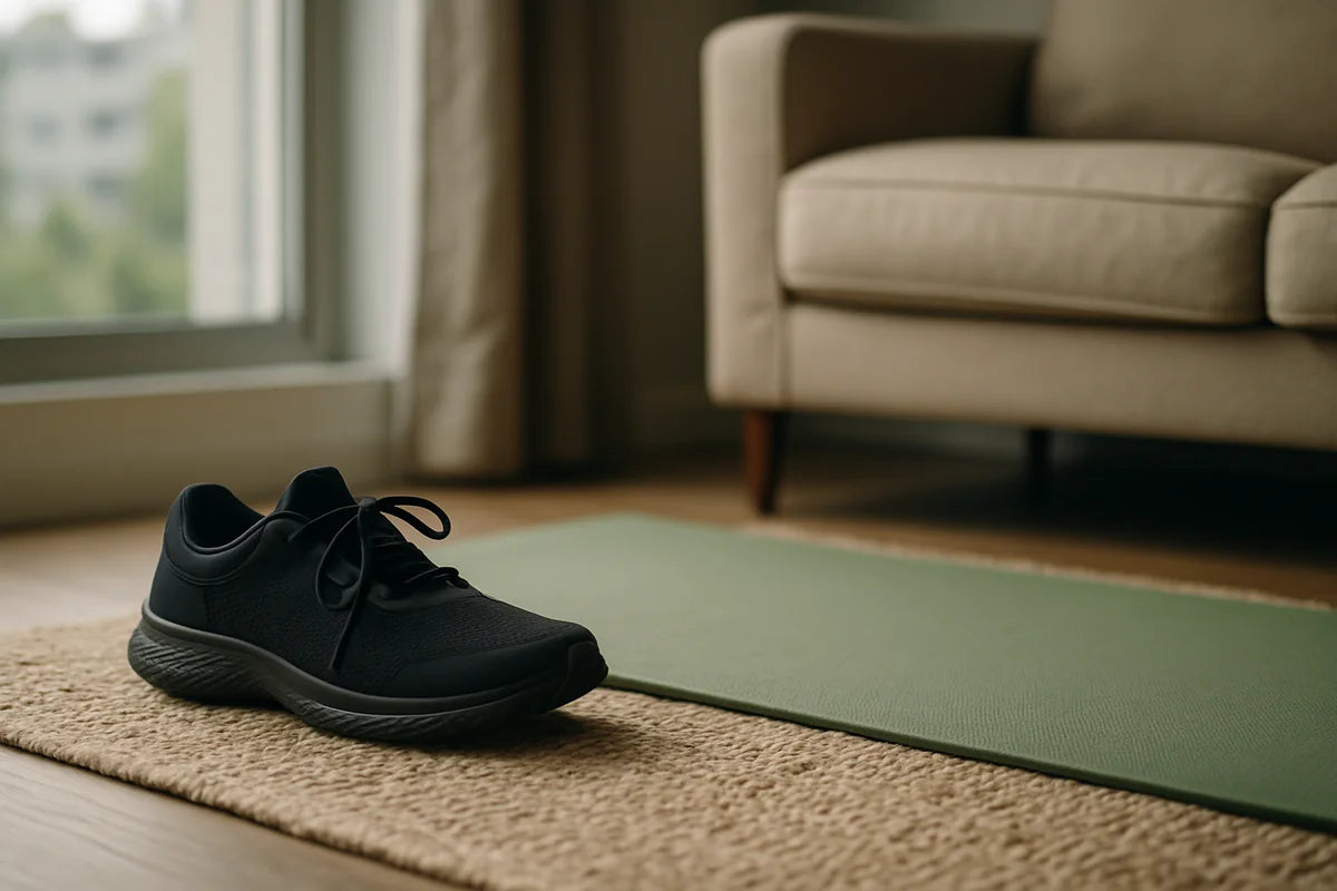 Low Impact Boot Camp Cardio That Works for Obese Beginners in a Small Apartment - professional photograph