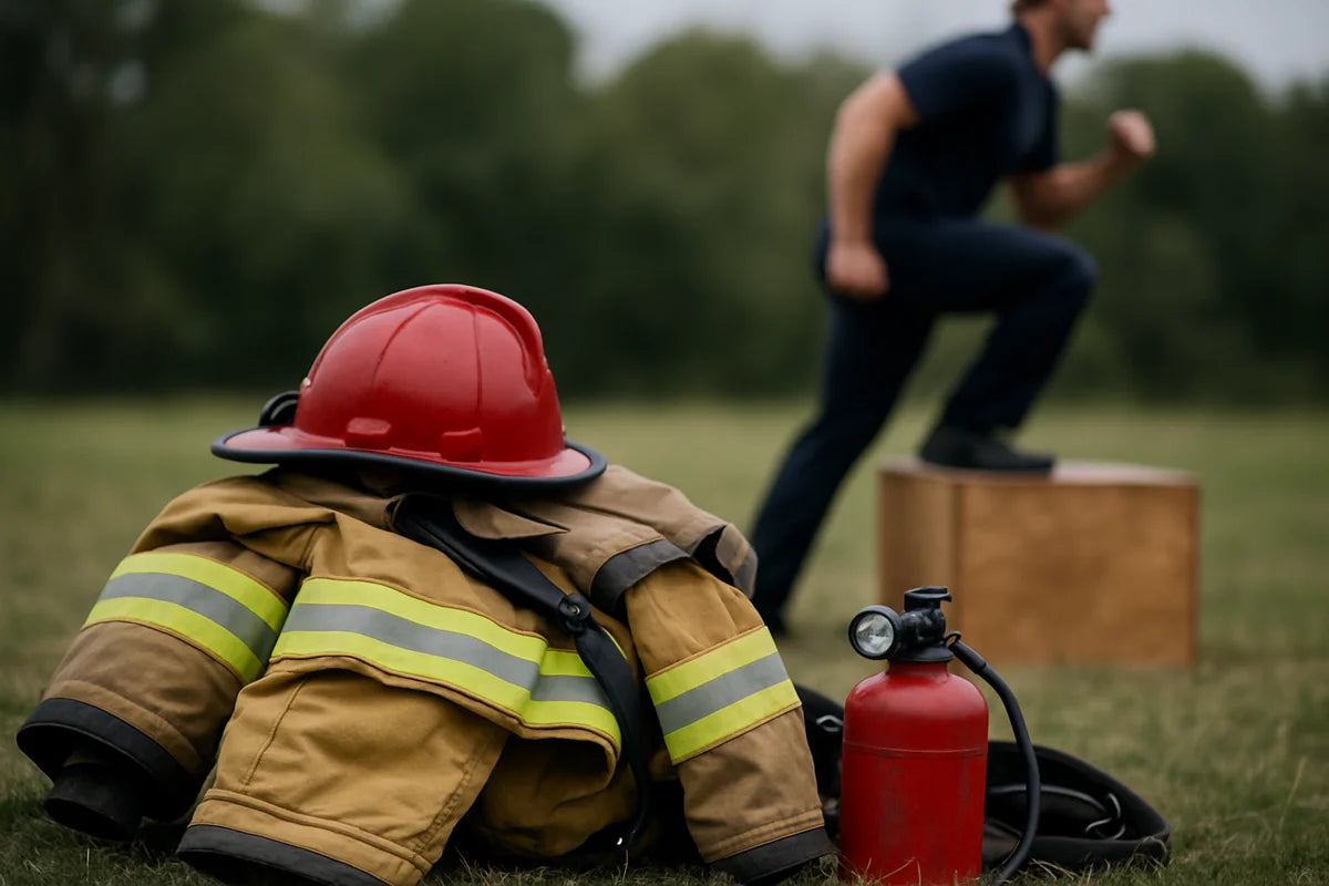 Can You Pass the Firefighter Physical Agility Test? What to Expect and How to Train - professional photograph