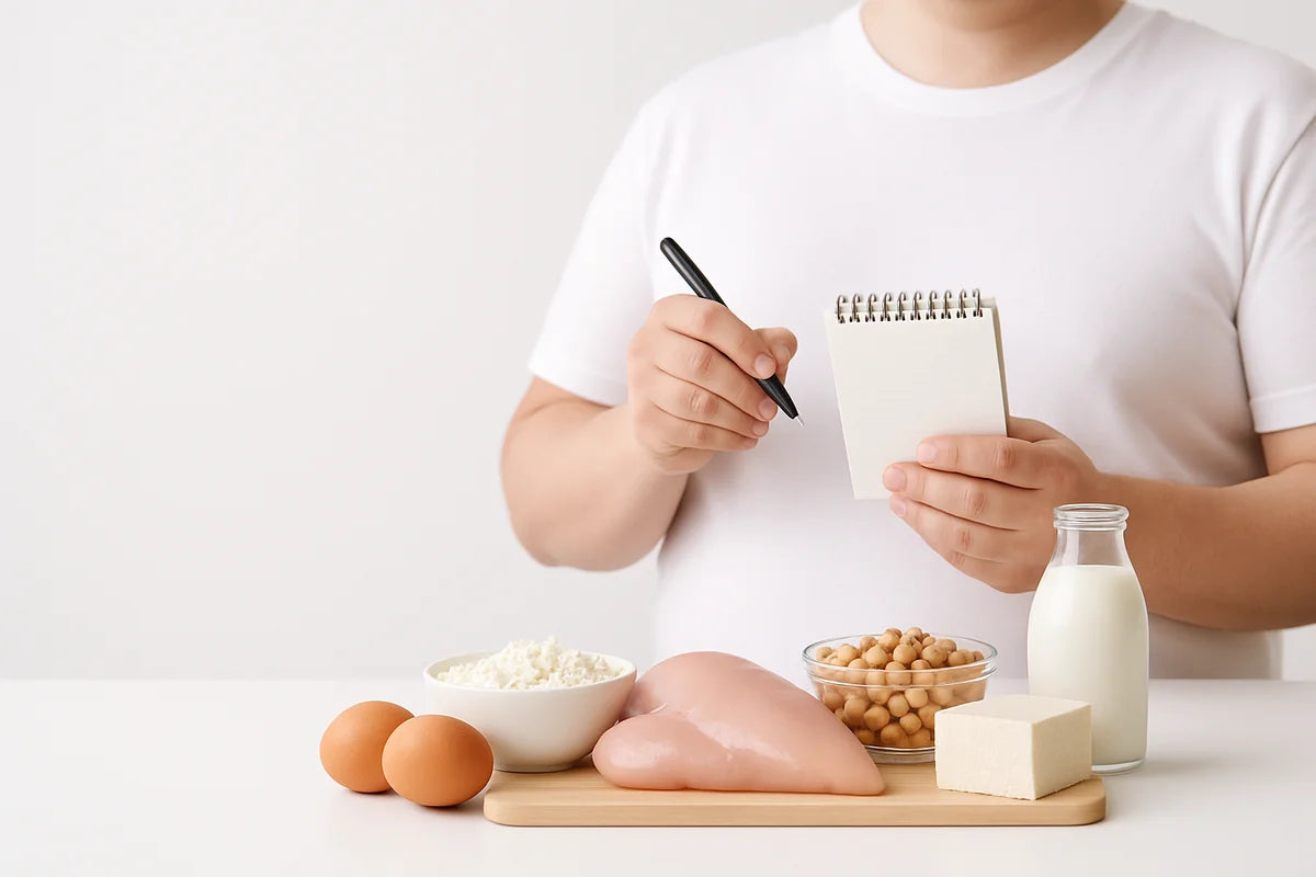 Build a Budget Grocery List of High Protein Foods That Actually Works for Obese Beginners - professional photograph