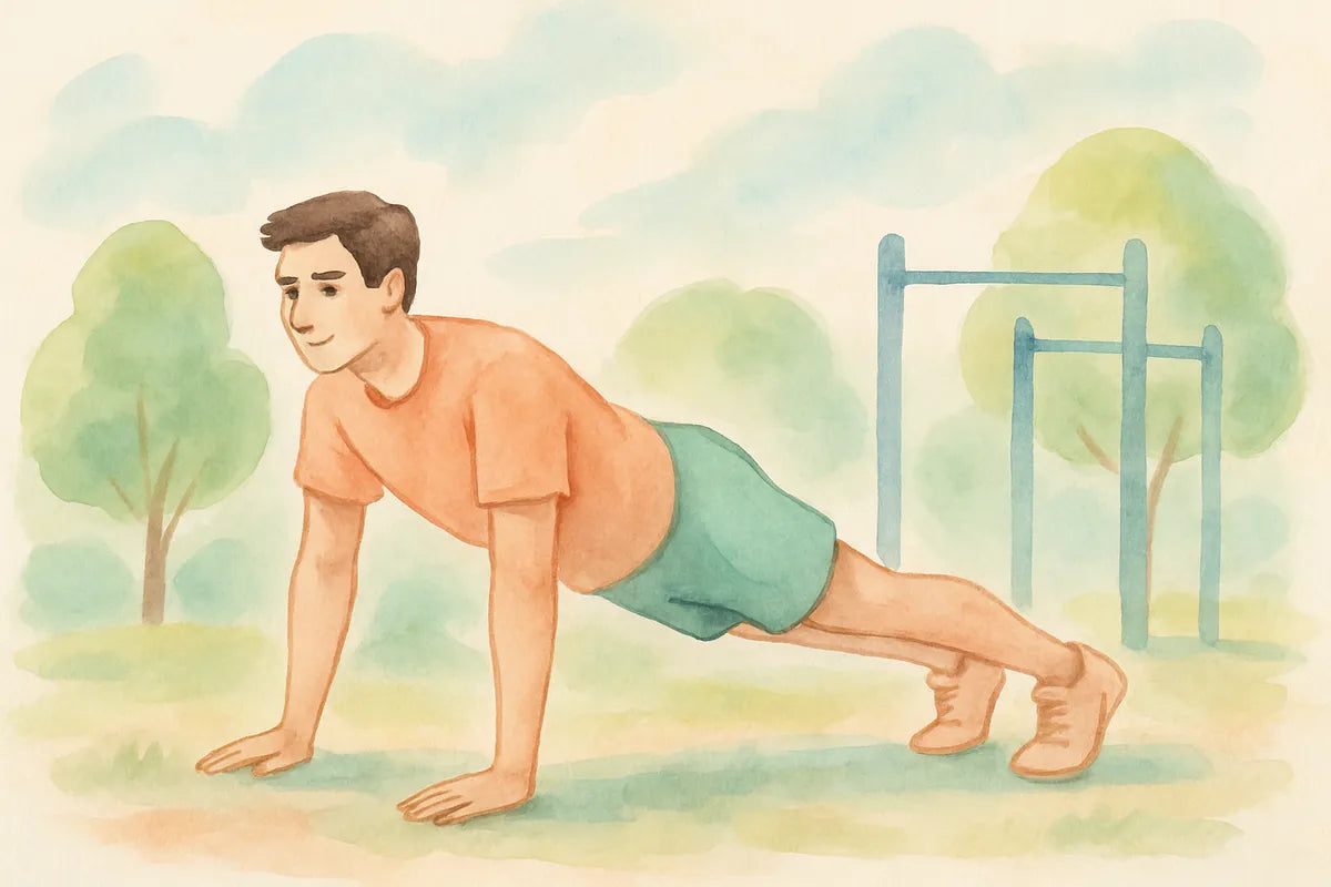 Calisthenics Workout Plan for Beginners: Build Strength with Your Bodyweight - illustration