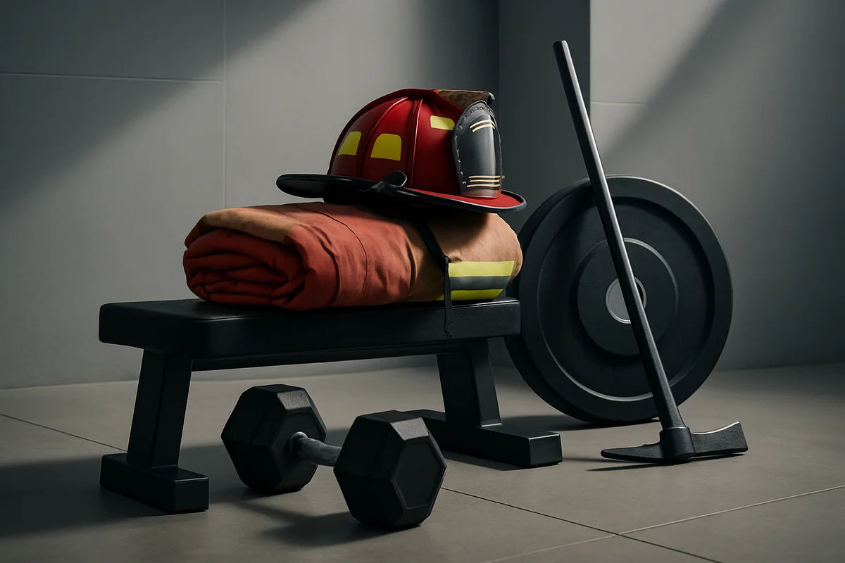 Get Fit for a Firefighter Physical Fitness Test Without Burning Out - professional photograph