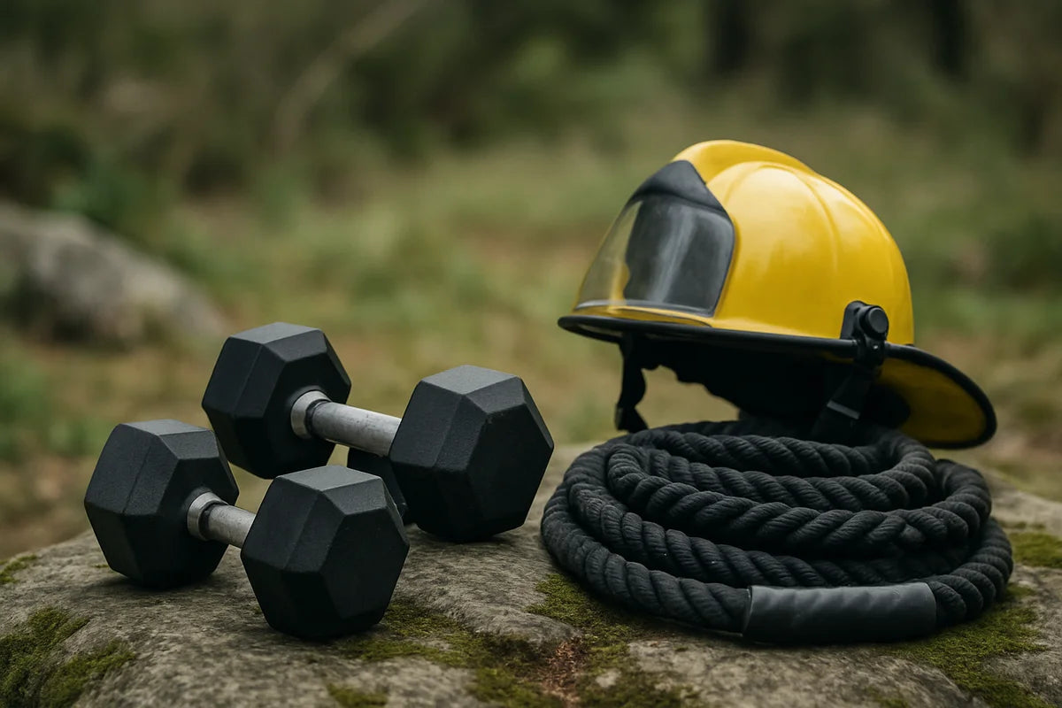 Home Workouts for Aspiring First Responders - professional photograph