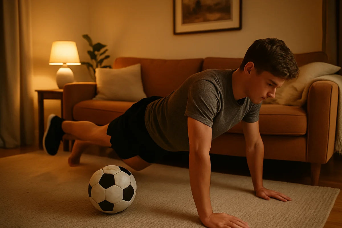 Bodyweight Exercises for Soccer Players: Strength, Speed, and Control Without a Gym - professional photograph