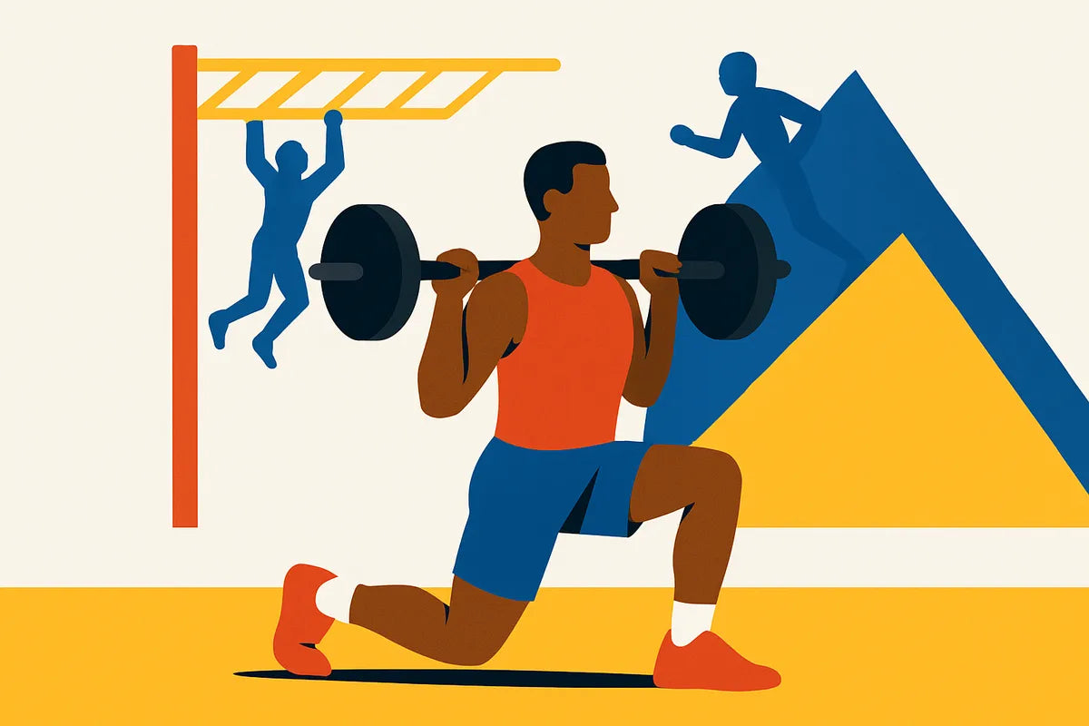 Strength Training for Obstacle Course Races: Build Power, Endurance, and Skills - illustration