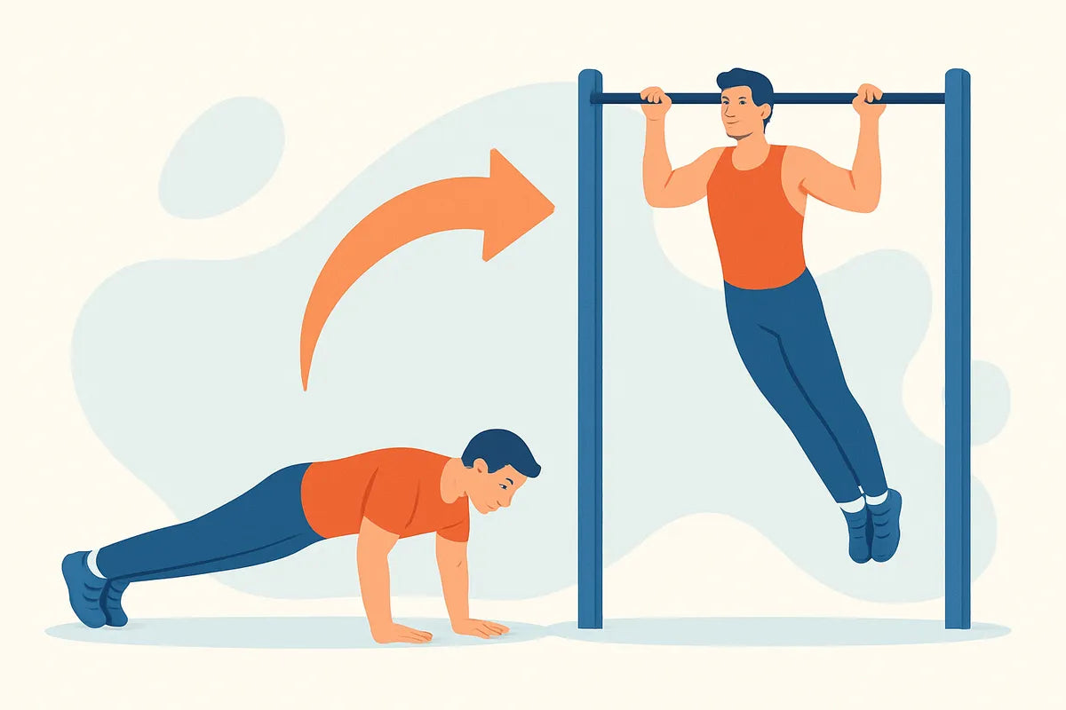 How to Transition from Beginner to Advanced Calisthenics: A Step-by-Step Guide - illustration