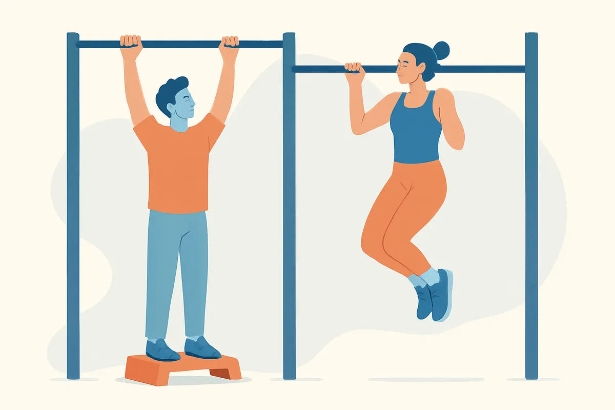 Pull Up Progression: How to Build Strength and Master Your First Pull-Up - illustration