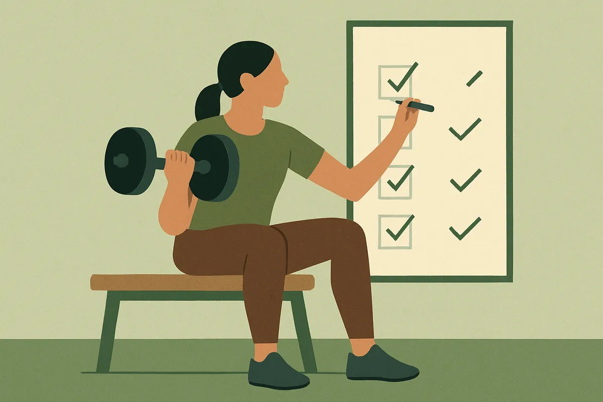 Habits for Consistent Strength Training - illustration