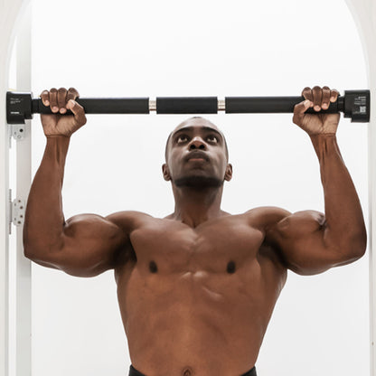 TB7: Widest Grip Doorframe Pull-Up Bar for Max Performance & Shoulder Safety | Tool-Free Install