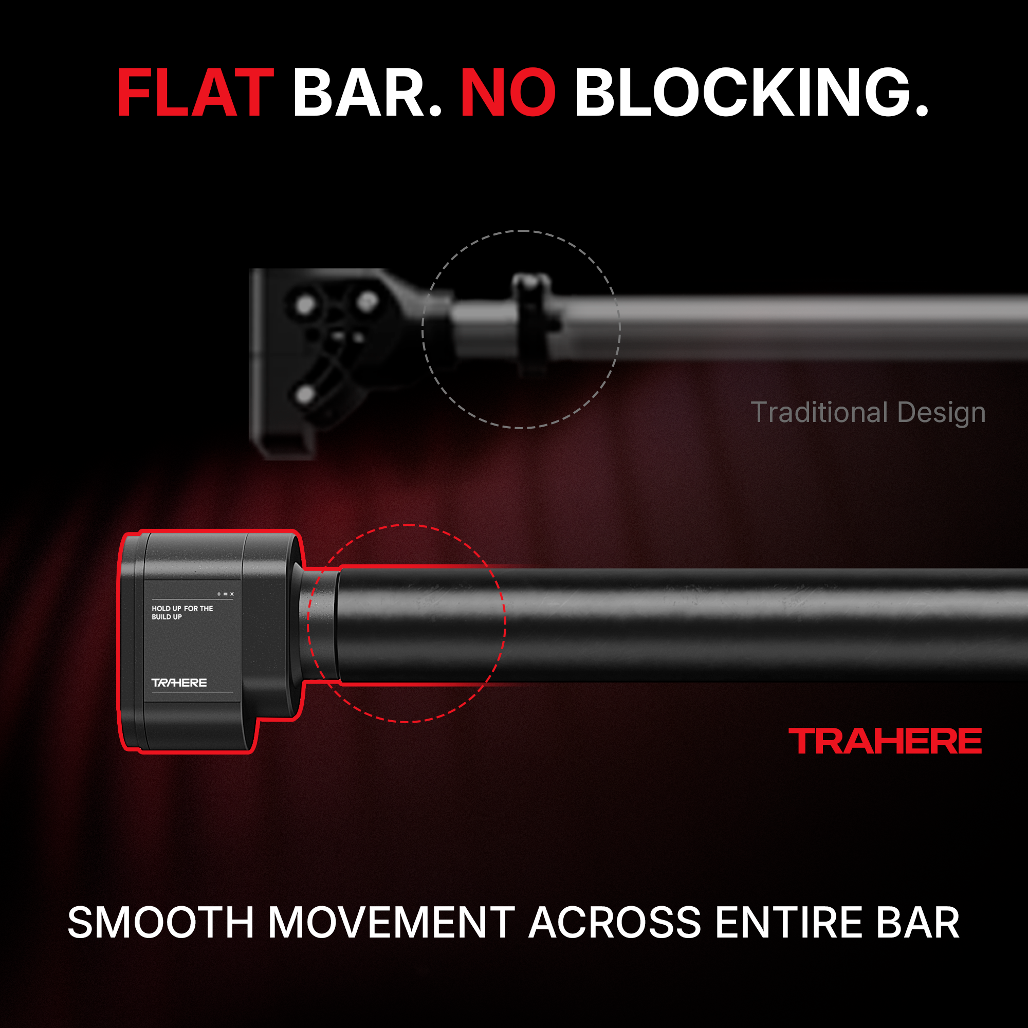 TB7: Widest Grip Doorframe Pull-Up Bar for Max Performance & Shoulder Safety | Tool-Free Install